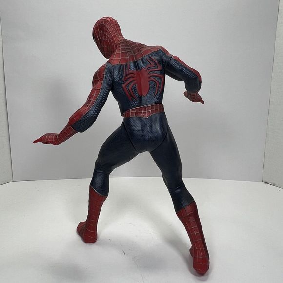 2002 Marvel SPIDER-MAN 12" Poseable  Action Figure Spiderman the Movie - Picture 7 of 11